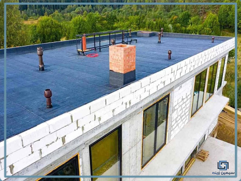 کاربرد قیر در آب بندی پشت بام